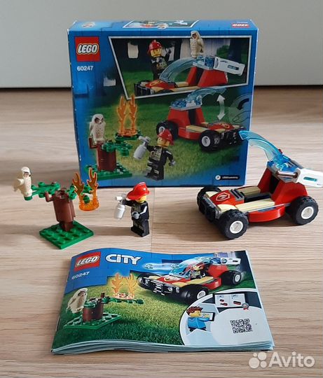 Конструктор lego. Лесной пожар
