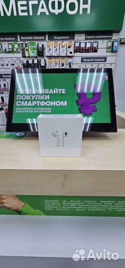 Гарнитура Apple Airpods