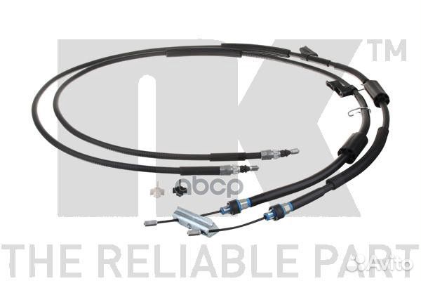 Трос, стояночная тормозная система 9025153 Nk