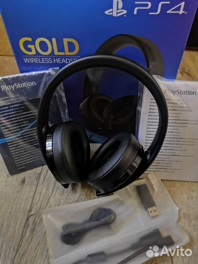 Наушники Sony ps4 gold 7.1