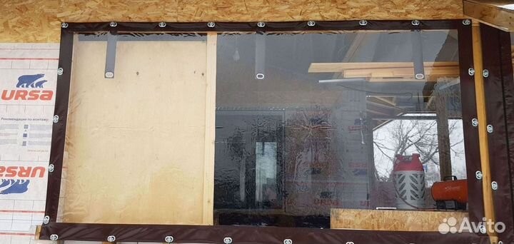 Мягкие окна для кафе летней веранды беседки