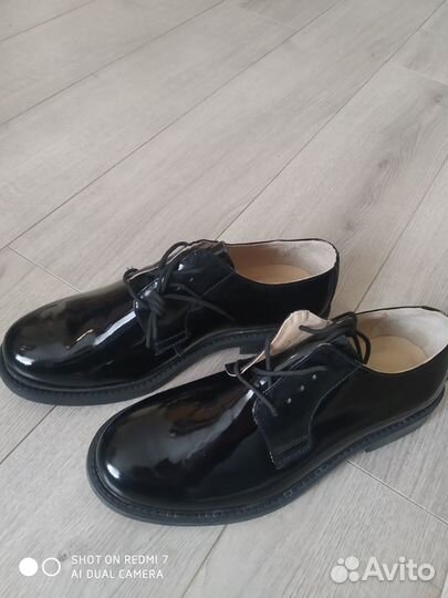 Уставные полуботинки