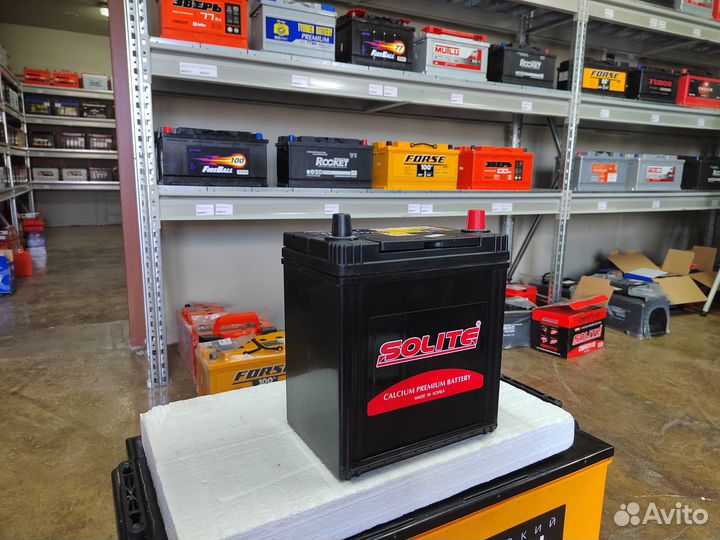 Аккумулятор Solite CMF 44AL 44 Ач 370 А