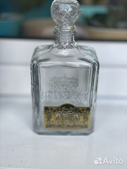 Стеклянная бутылка 1 л