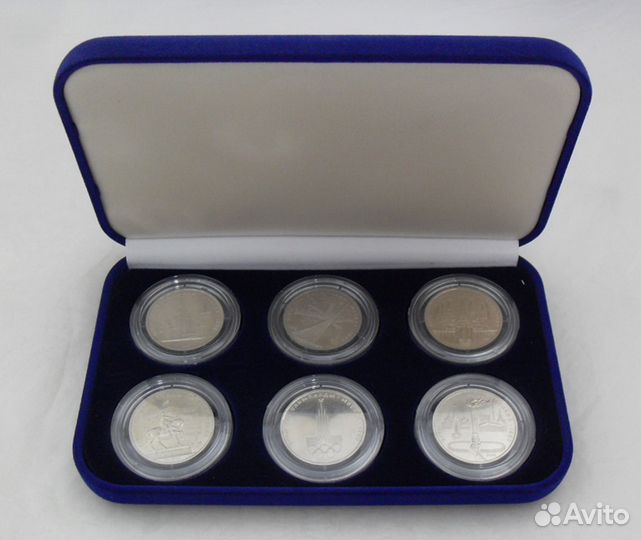 Набор из 6 монет 