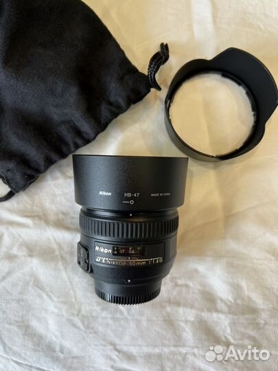 Объектив nikkor 50mm 1.4G