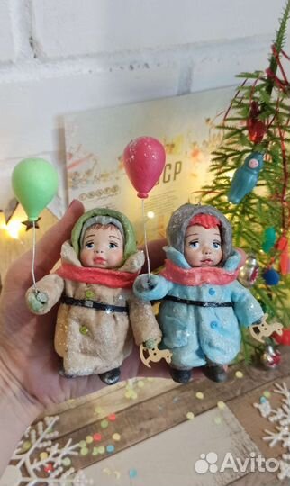 Елочные игрушки СССР