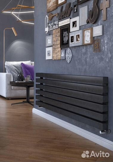 Вертикальный дизайнерский радиатор Steel-Hot от пр