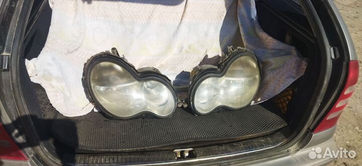 Фары mercedes w203