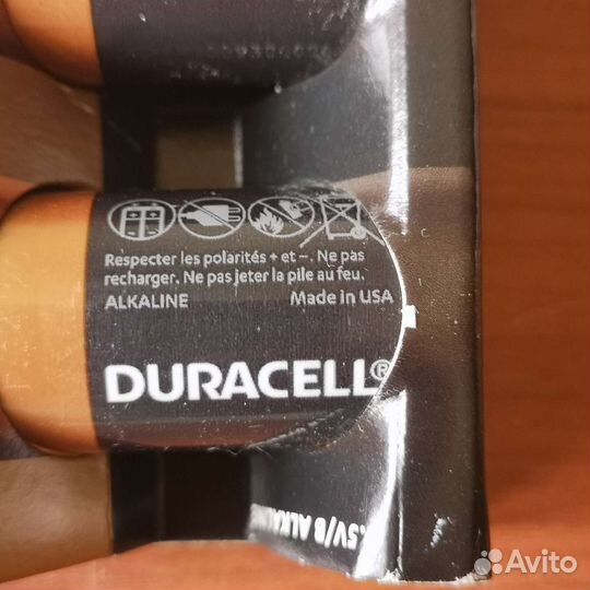 Батарейка duracell