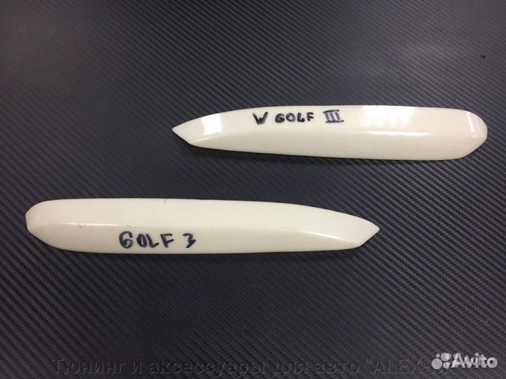 Реснички на фары под окрас Volkswagen Golf III
