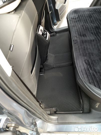 Эва коврики Чери Тиго7 с бортиками ева 3д