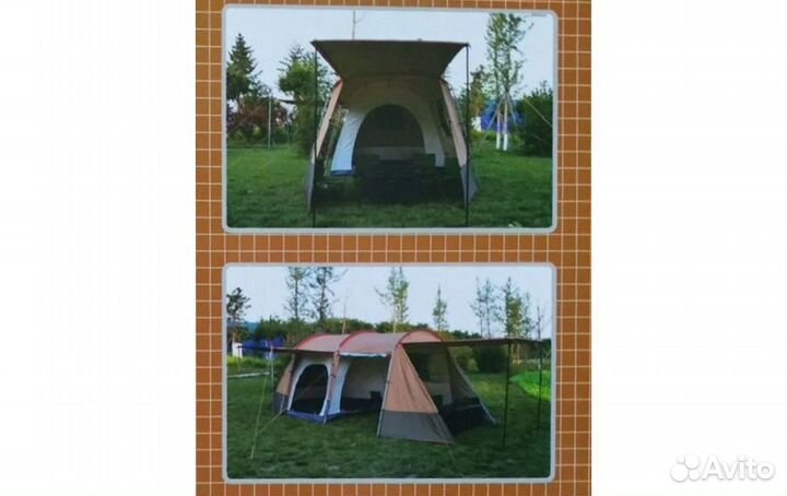 Палатка 4 местная 1915 с тамбуром