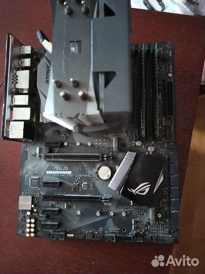 I7-7700 + strix h270f gaming + 2x8 DDR4 + кулер
