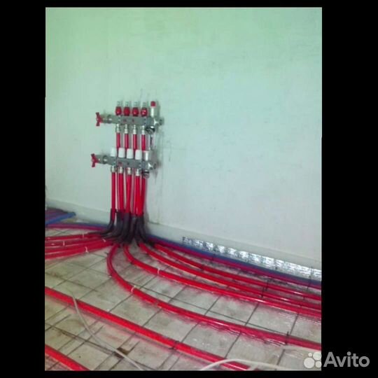 Монтаж теплых водяных полов под ключ