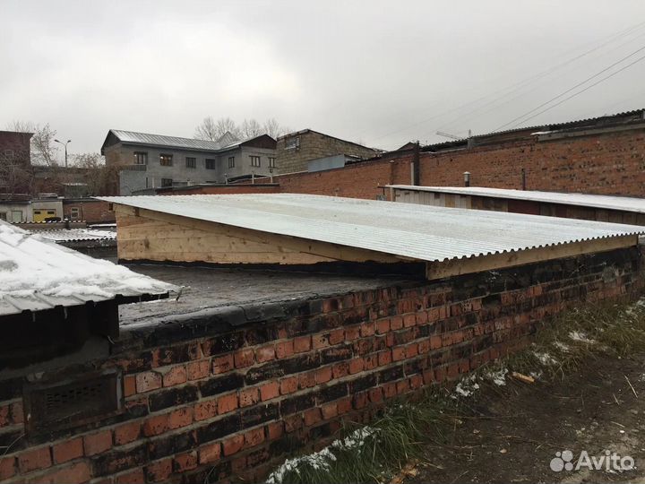 Ремонт кровли гаража