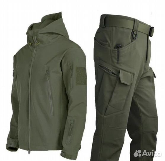 Костюм softshell мох, олива,мультикам