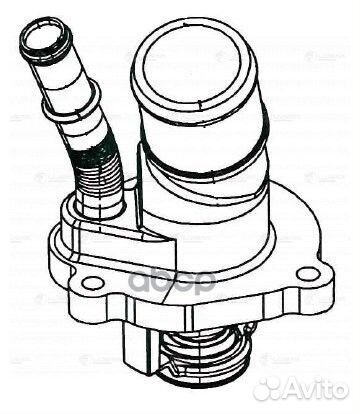 Термостат для а/м Ssang Yong NewActyon/Korando C