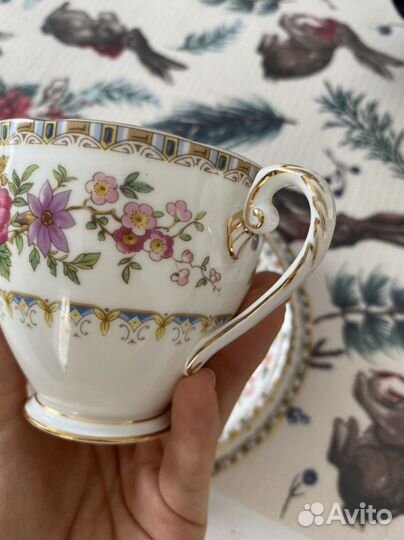 Чайная тройка Англия Винтаж