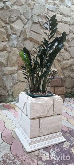 Бетонные вазоны для цветов уличные