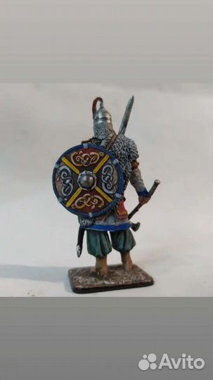 Оловянная фигурка. Русский воин