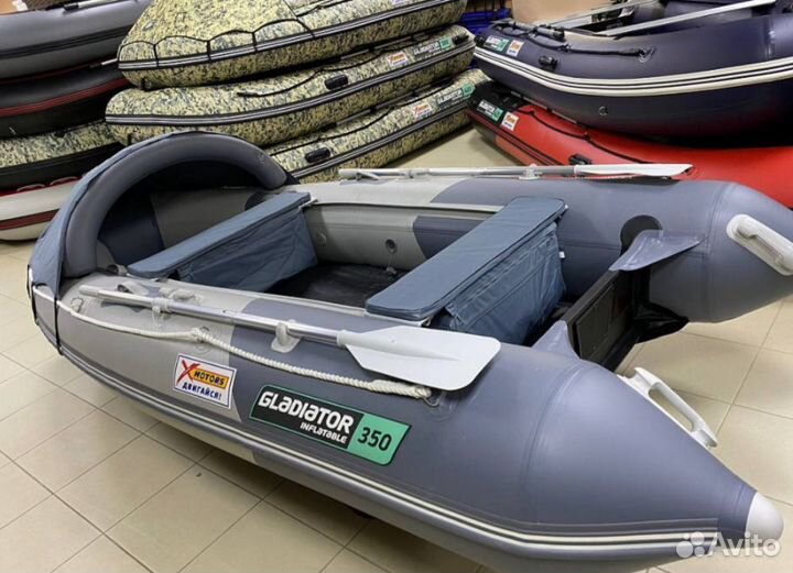 Gladiator E350 (X-motors edition) Черно-серый цвет
