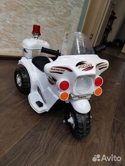 Детский мотоцикл на аккумуляторе бу