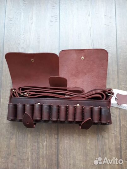 Патронташ закрытый двухрядный под 24 патрона