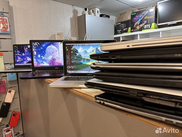 Ноутбуки с закрытого офиса