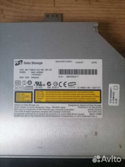 DVD привод с панелью Fujitsu Siemens Amilo PA1510