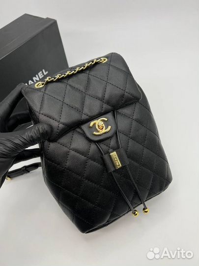 Рюкзак женский черный Chanel