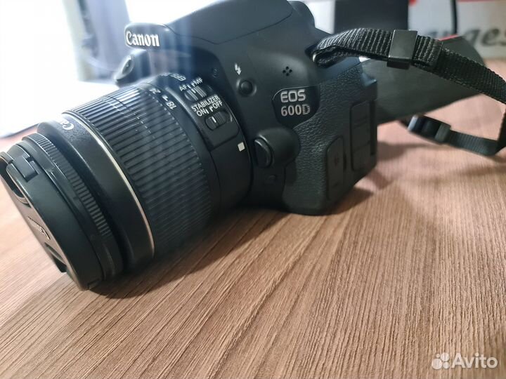 Canon EOS 600D (18-55) + доп. объектив 55-250