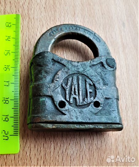 Старинный редкий замок yale towne 19 век корпораци
