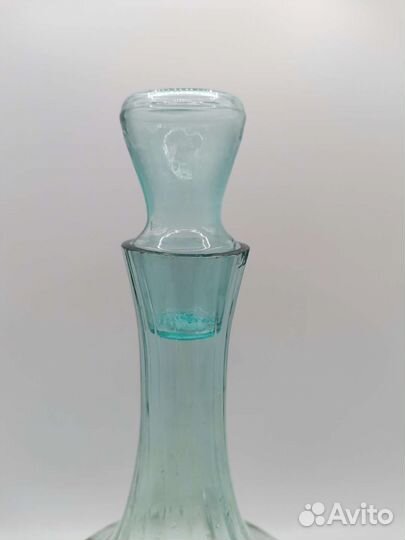 Графин штоф Зелёное стекло СССР (Ч)
