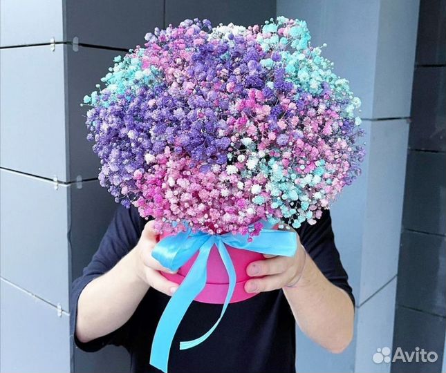 Гипсофила композиции в коробках