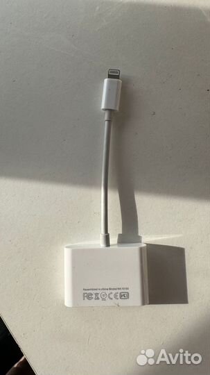 Переходник Apple lightning to usb camera adapter
