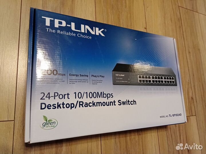 Три коммутатора / свитча D-Link и TP-Link разные
