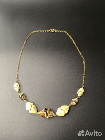 Колье винтажное бижутерия