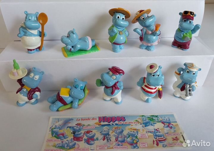 Бегемоты палубные киндер