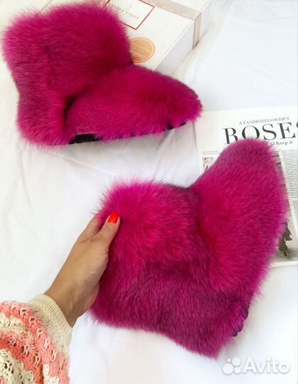 Угги из песца