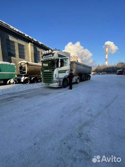 Услуги тонара самосвальный полуприцепов