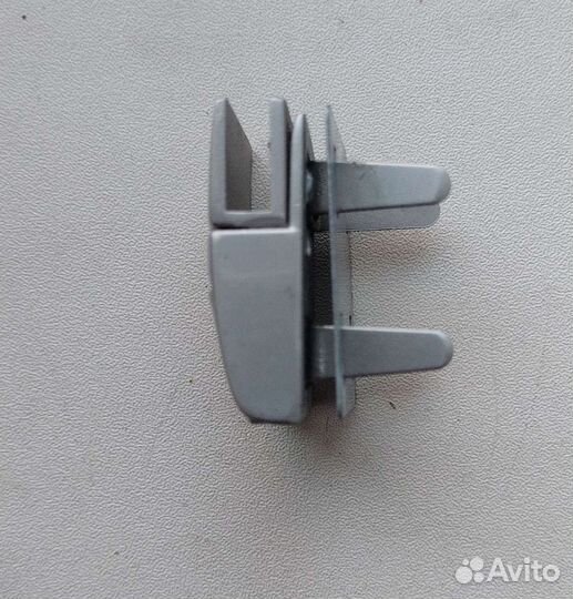 Замок портфельный матовый никель