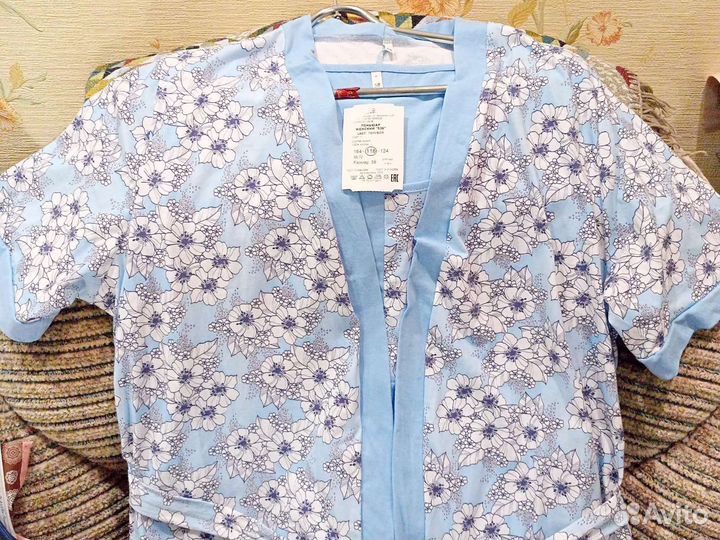 Халат и сорочка, женские 100 х/б