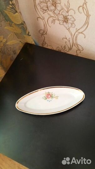 Блюдо Селедочница фарфоровое