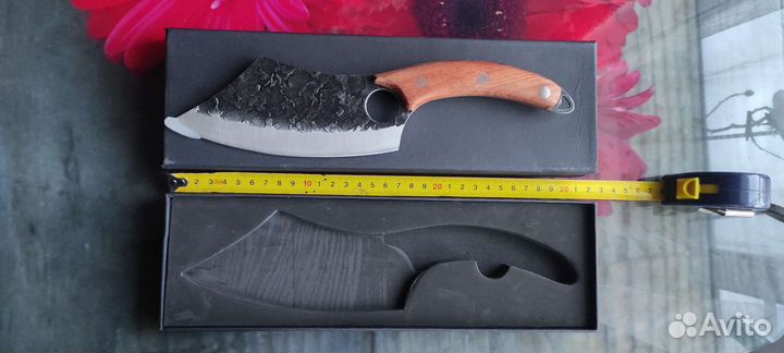 Сербский кованный нож для мяса