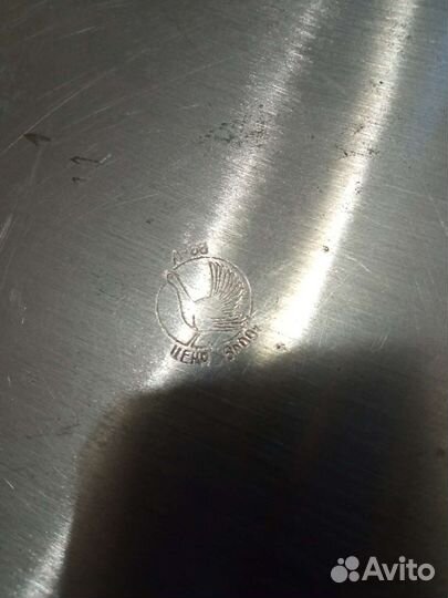 Поднос(латунь-хром) -1968г. СССР