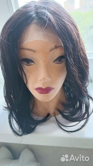 Парик из натуральных волос каре