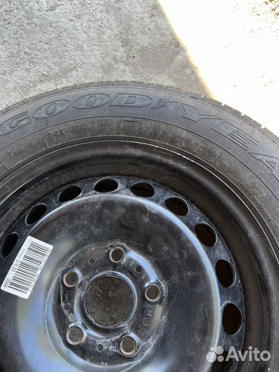 Диск штамповка с резиной R15