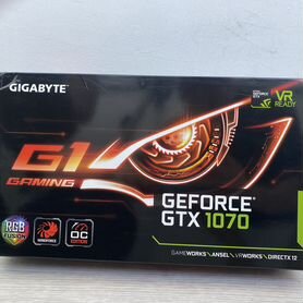 Видеокарта geforce gtx 1070 g1 gaming 8gb