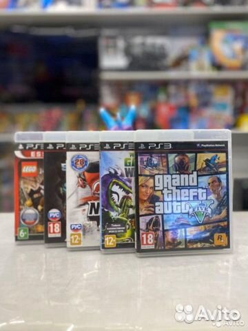 PS3 Огромная Коллекция - 1800 дисков - GTA V 5